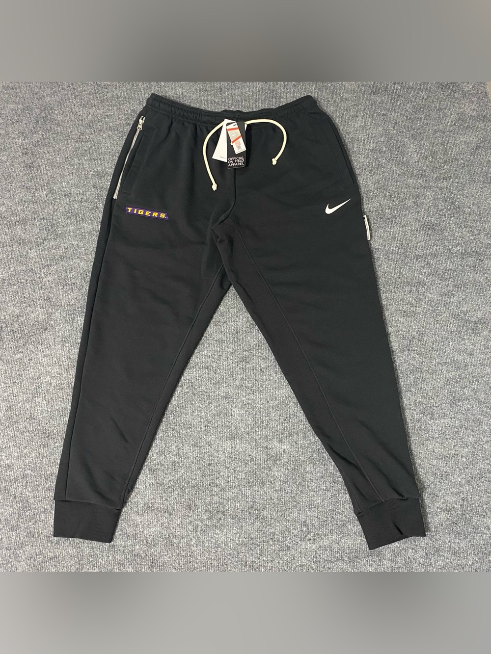 Nike LSU Tigers Standard Issue Mens Large Pants Tapered NWT